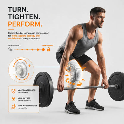 Knee RX ® - Compresion Dial Knee Brace