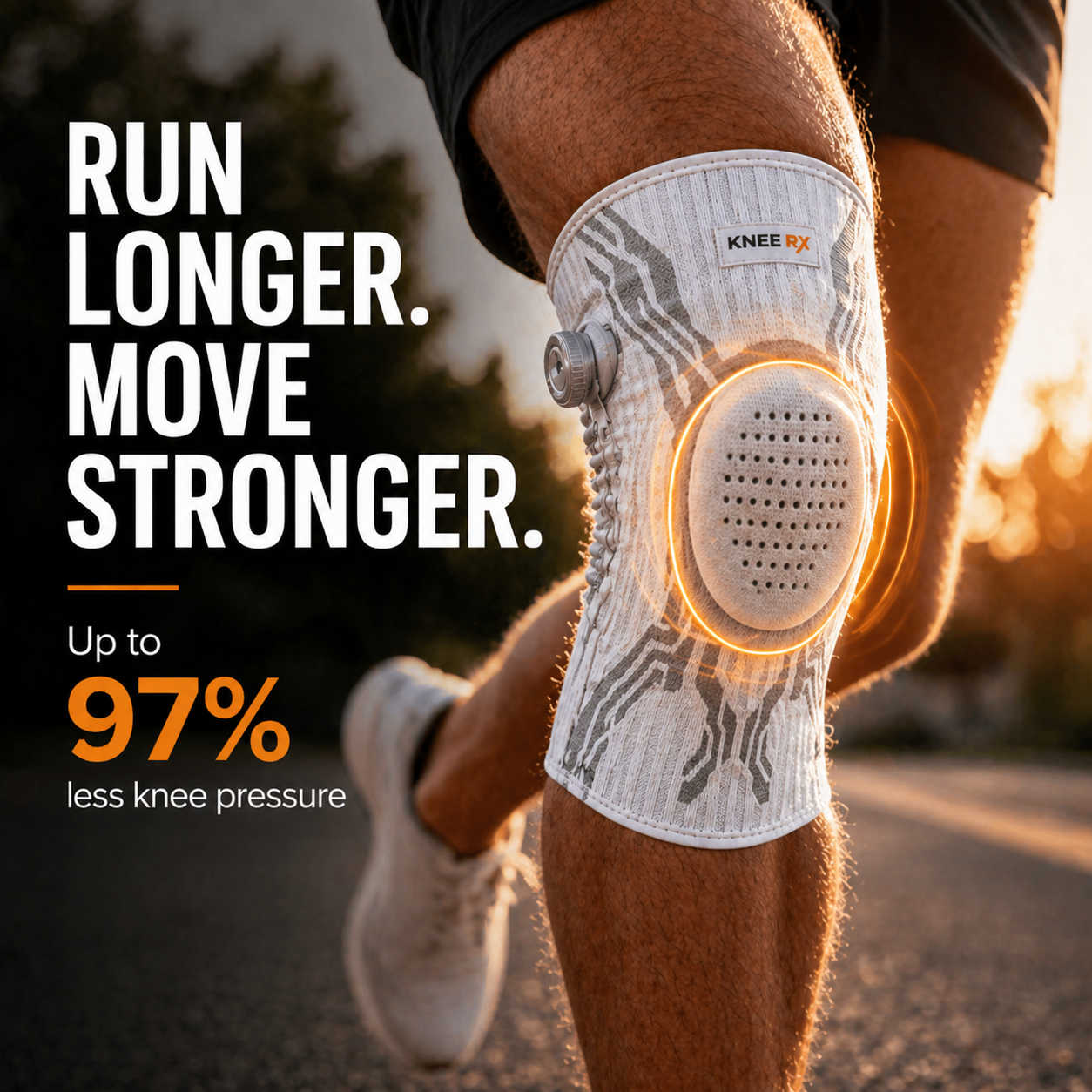 Knee RX ® - Compresion Dial Knee Brace