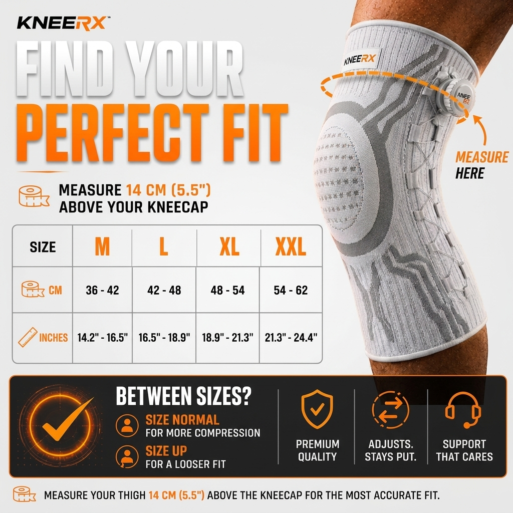 Knee RX ® - Support for Meniscus & ACL Pain