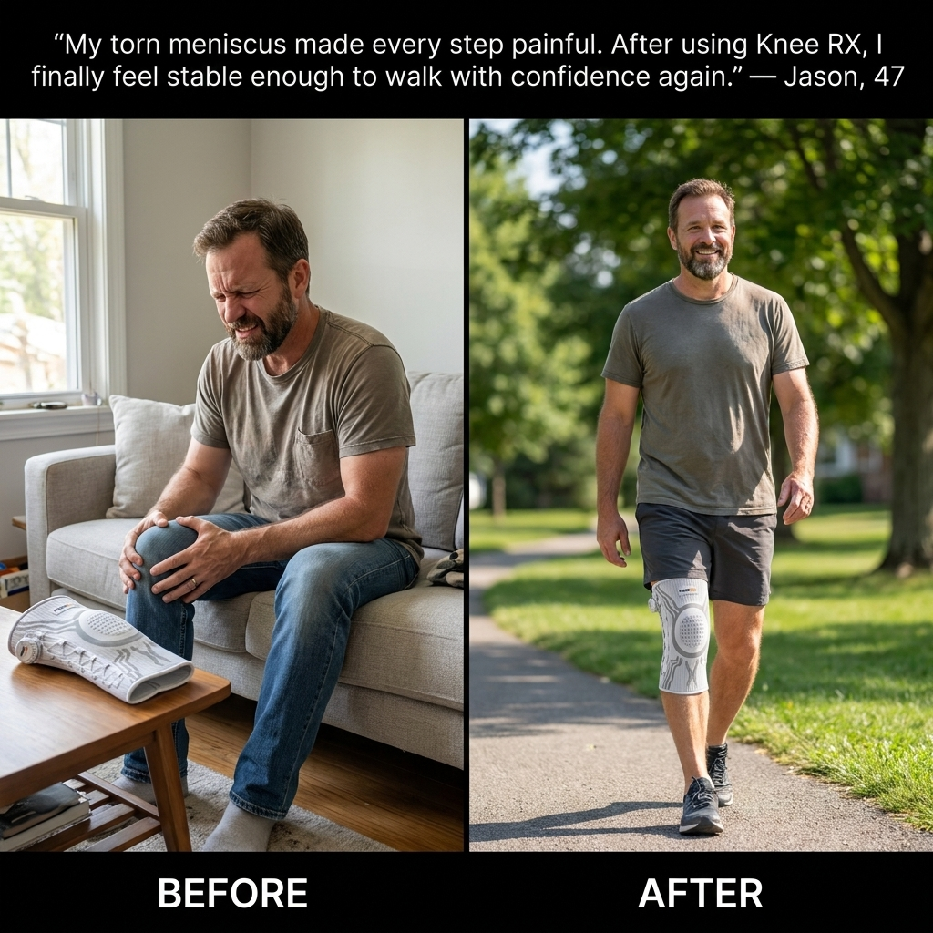Knee RX ® - Support for Meniscus & ACL Pain